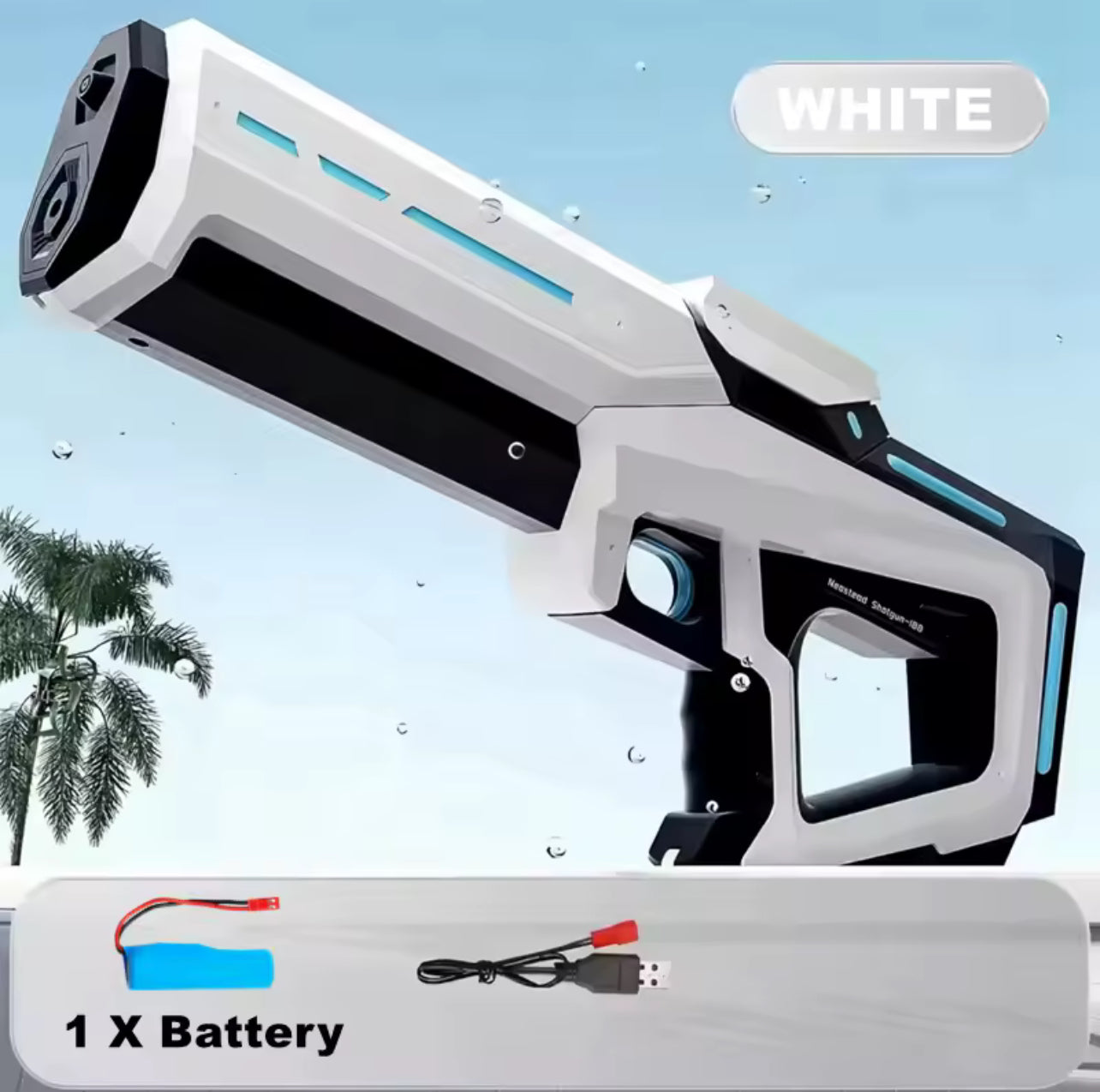 Pistola de Agua Eléctrica